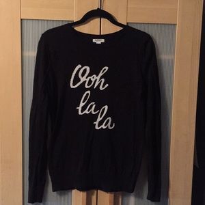 Old Navy Black Sweater.  M.